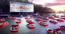 Pour le lancement de Paris Plages, une séance de cinéma va être organisée... sur l'eau