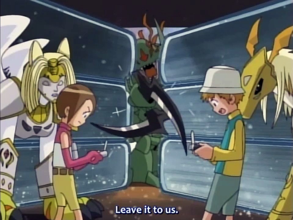 digimon adventure 02 - The scene of the episode 29