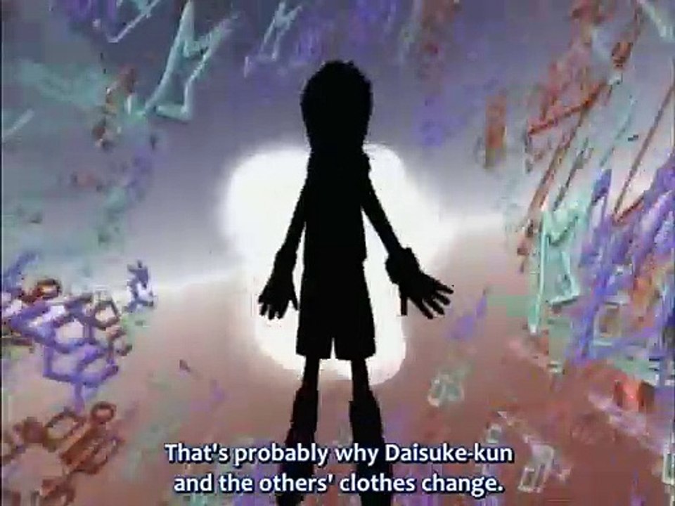 digimon adventure 02 - izzy and ken are talking about digivice changed