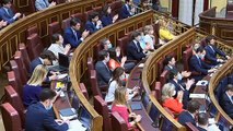 La ironía de Sánchez a Casado sobre los aplausos que ha recibido en su primera intervención