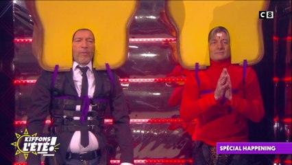Spécial happening : Jean-Michel Maire et Gilles Verdez se font sauter en biscotte