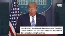 Mary Trump Claims In Book President Trump Paid Someone To Take His SATs