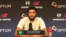Jayson Tatum Very Nervous About Joining Celtics in Orlando for NBA Restart