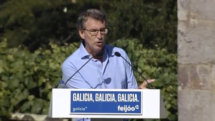 Feijóo se dirige a los mayores: "Id a votar"