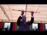 Malawi's Chakwera pledges graft clampdown in subdued inauguration