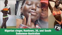 F78NEWS: Runtown and Sudanese-Australian model, Adut Akech, 20, spark relationship rumours with loved-up. #Runtown #AdutAkech  #Model