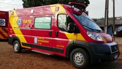 Mulher é socorrida no Periolo ao sofrer queda