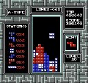 Tetris (USA) - A-Type Playthrough (PAL Speed)