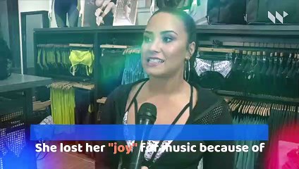 Demi Lovato Once Lost Her Joy for Music