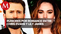 Chris Evans y Lily James, ¿podrían ser pareja?