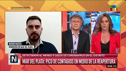 Mar del Plata: pico de contagios en medio de la reapertura