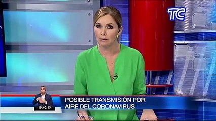 La OMS reconoció la posible transmisión por aire del coronavirus
