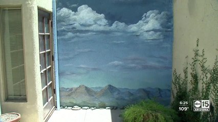 Valley woman using art as a distraction during pandemic