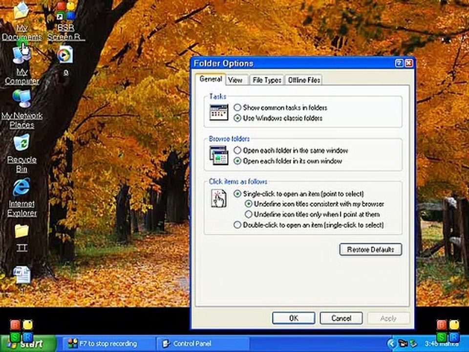 How to use Folder option | How to Adjust Folder Settings