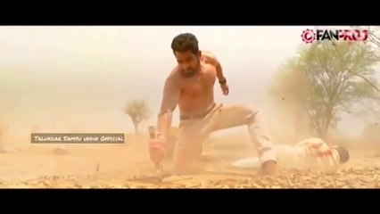 Junior Ntr Fight Scene Hindi Dubbed _ Arvinda Samantha||ULTIMATE CINEMA||