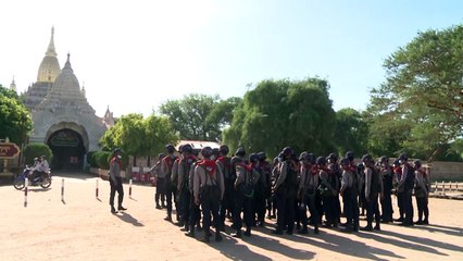 Gefahr für Tempel in Myanmar durch Plünderer in Corona-Zeiten
