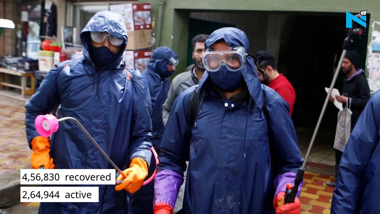 Coronavirus: With 22,752 fresh cases India's CO...