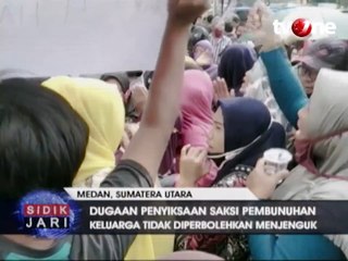 Diduga Disiksa, Warga Tuntut Pembebasan Saksi Pembunuhan