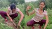 Rubina Dilaik के खेत में मूली उखाड़ने में छूटे पसीने VIRAL VIDEO | Rubina Dilaik Farming | Boldsky