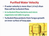 [English] Flow rate and velocity of Purified water in Pharmaceutical Industry