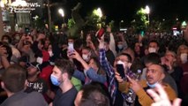 Covid-19, Serbia: manifestanti in piazza per la reintroduzione delle restrizioni