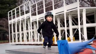DAY WITH A 3 YEAR OLD SKATER IN TOKYO