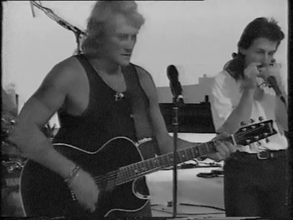 Johnny Hallyday-répétitions - Bercy 1995