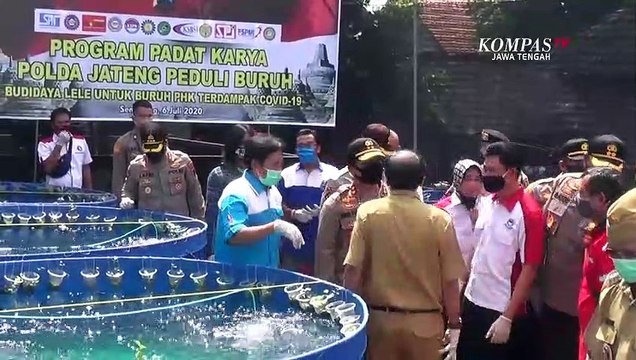 Kapolda Jawa Tengah Bantu Buruh Ciptakan Program Padat Karya