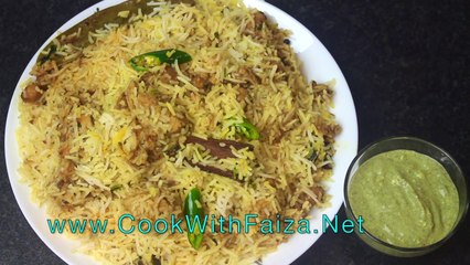 Chicken Chole Biryani By Cook With Faiza