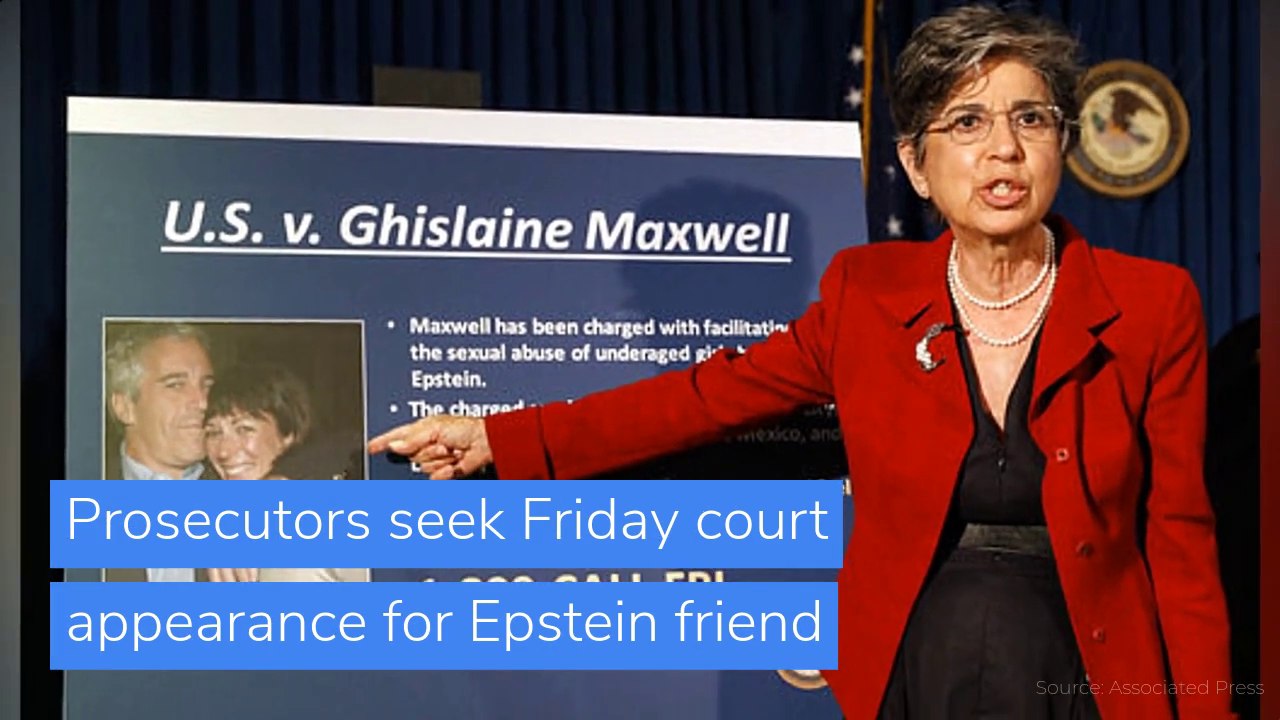 Prosecutors seek Friday court appearance for Epstein friend, and other top stories from July 08, 2020.