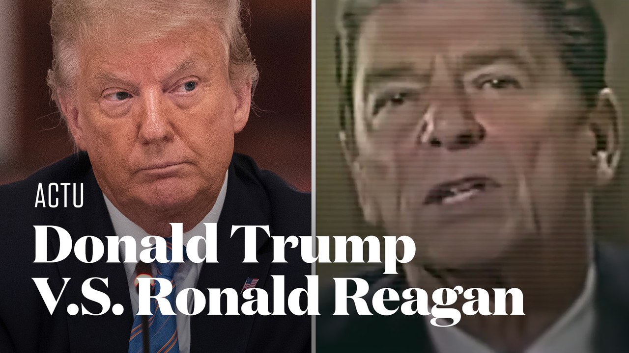 Des opposants républicains comparent Donald Trump à Ronald Reagan (et ça fait mal)