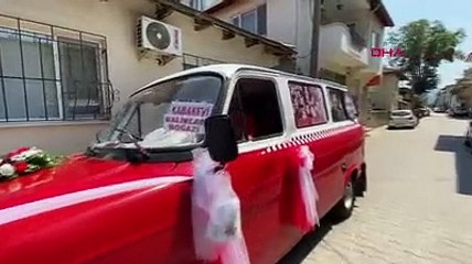 Hayali olan 'Çiçek Abbas' filmindeki minibüsü yapmak için 60 bin TL harcadı