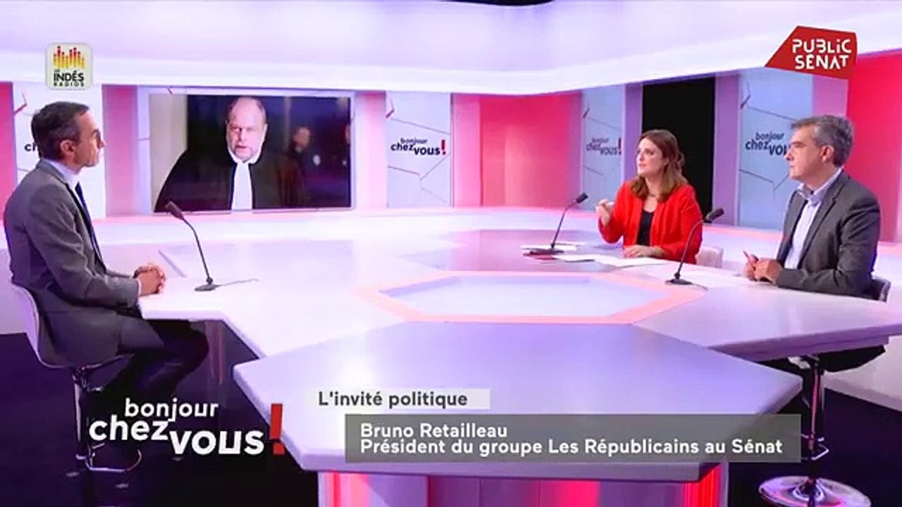 08.07.2020 - Bruno RETAILLEAU est l'invité de la matinale de Public Sénat