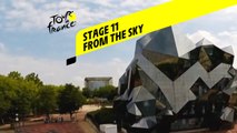 Tour de France 2020 - Étape 11 vue du ciel / Stage 11 from the sky : Chatelaillon - Poitiers