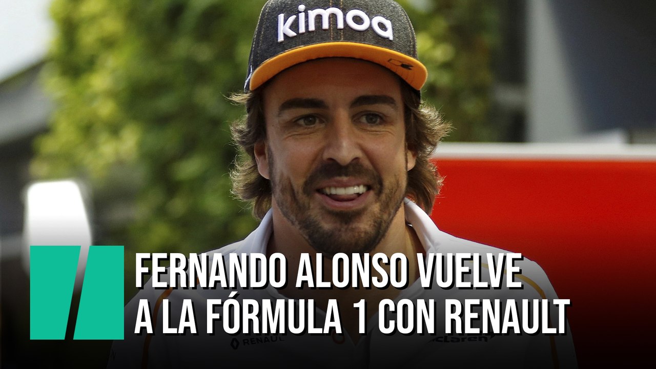 Fernando Alonso vuelve a la Fórmula 1 con Renault
