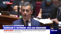 Gérald Darmanin face au Sénat: 