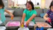 Easy Science experiment for Kids with DIY Frozen Baking Soda and Vinegar!