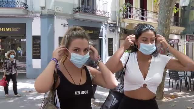 Mascarillas en Cataluña, sí o sí