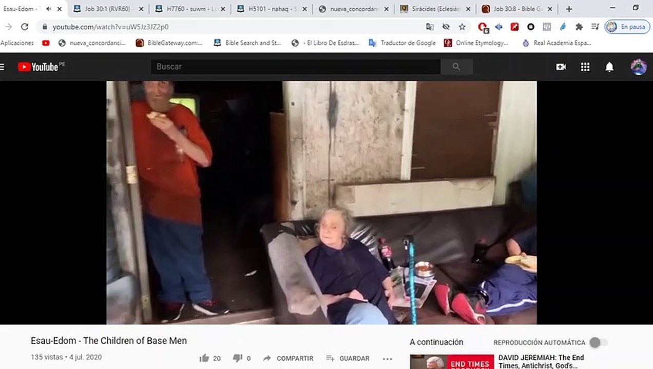 Esaú Edom, la gentuza de la sociedad