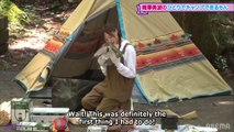 [BEAM] Nogizaka 46 Hour TV - Umezawa Minami Can Camp Alone! (English Subtitles)