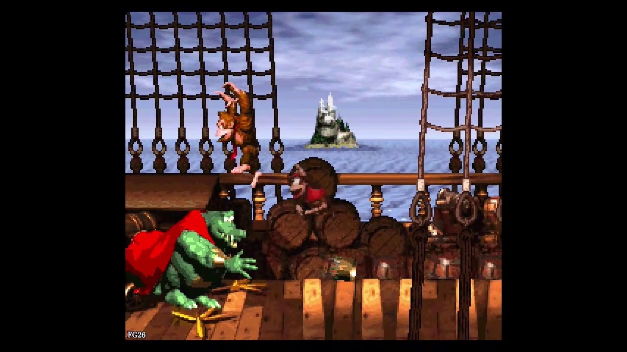 Donkey Kong Country 101% - Gang-Plank Galleon & Credits