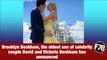 F78News: David and Victoria Beckham's 21-year-old son, Brooklyn Beckham is engaged to his girlfriend, Nicola Peltz