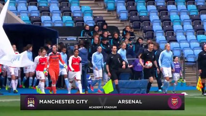 Manchester City Women 2-0 Arsenal Ladies - Goals & Highlights