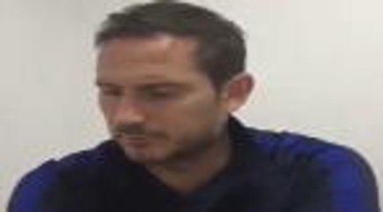 35e j. - Lampard : "J'ai beaucoup appris aujourd’hui sur les joueurs"