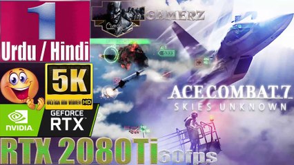 Vídeo da Nvidia mostra gameplay de Ace Combat 7: Skies Unknown em 4K