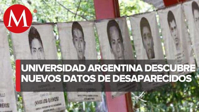 Forenses argentinos coinciden con identificación de un normalista de Ayotzinapa