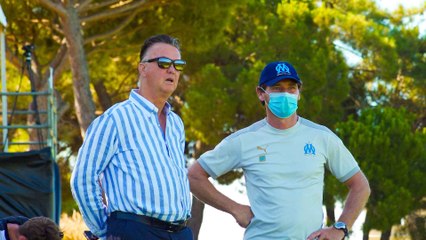 Séance sous les yeux de Louis Van Gaal