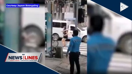 Chinese woman in scuffle with traffic enforcers faces raps