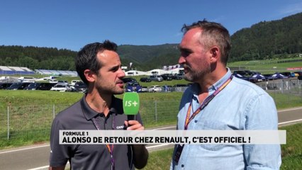 Fernando Alonso de retour chez Renault
