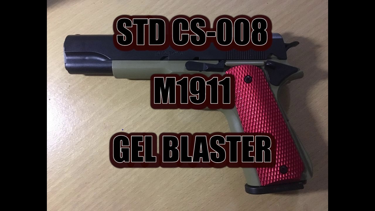 STD CS-008 M1911 GEL BLASTER